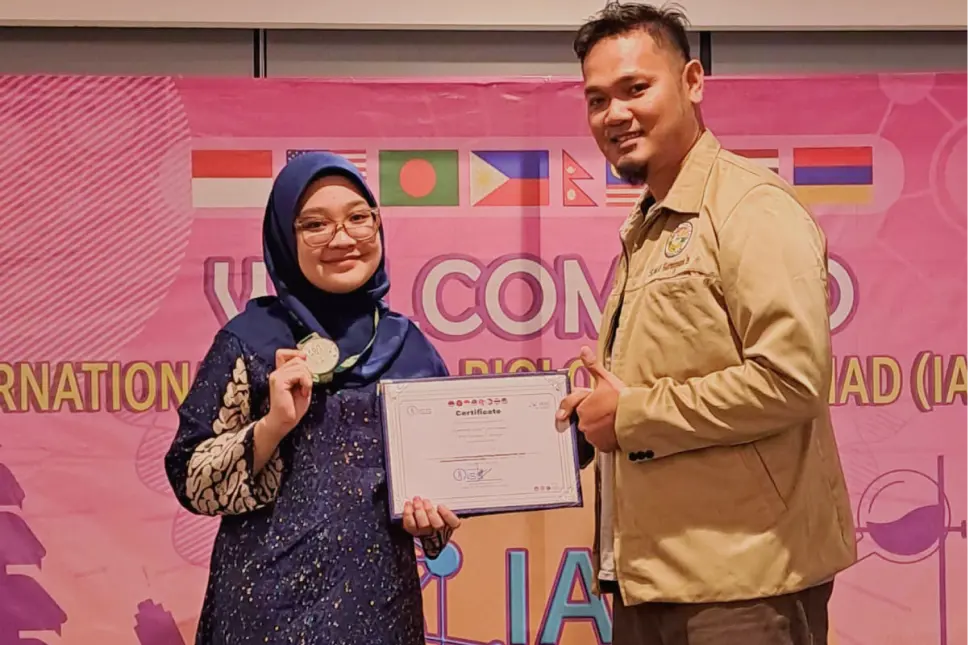 Siswi Sumatera Utara Raih Medali Perak di IABO (International Applied Biology Olympiad) Bali 2024